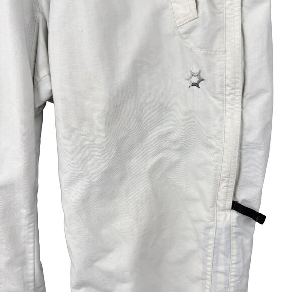 BURTON Universe Snowboard Ski Pants White Insulated Mesh Lined Men’s L - Picture 4 of 14